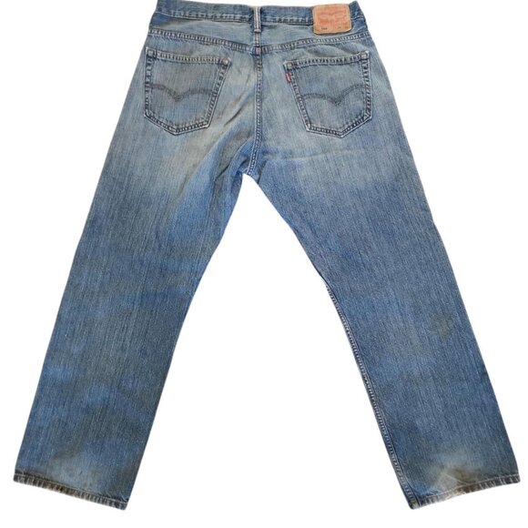 Vintage late Y2k Levi's 569 Stained Distresseed - Picture 2 of 4